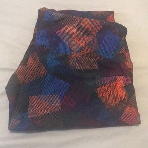 Lularoe OS leggings- new - geometric